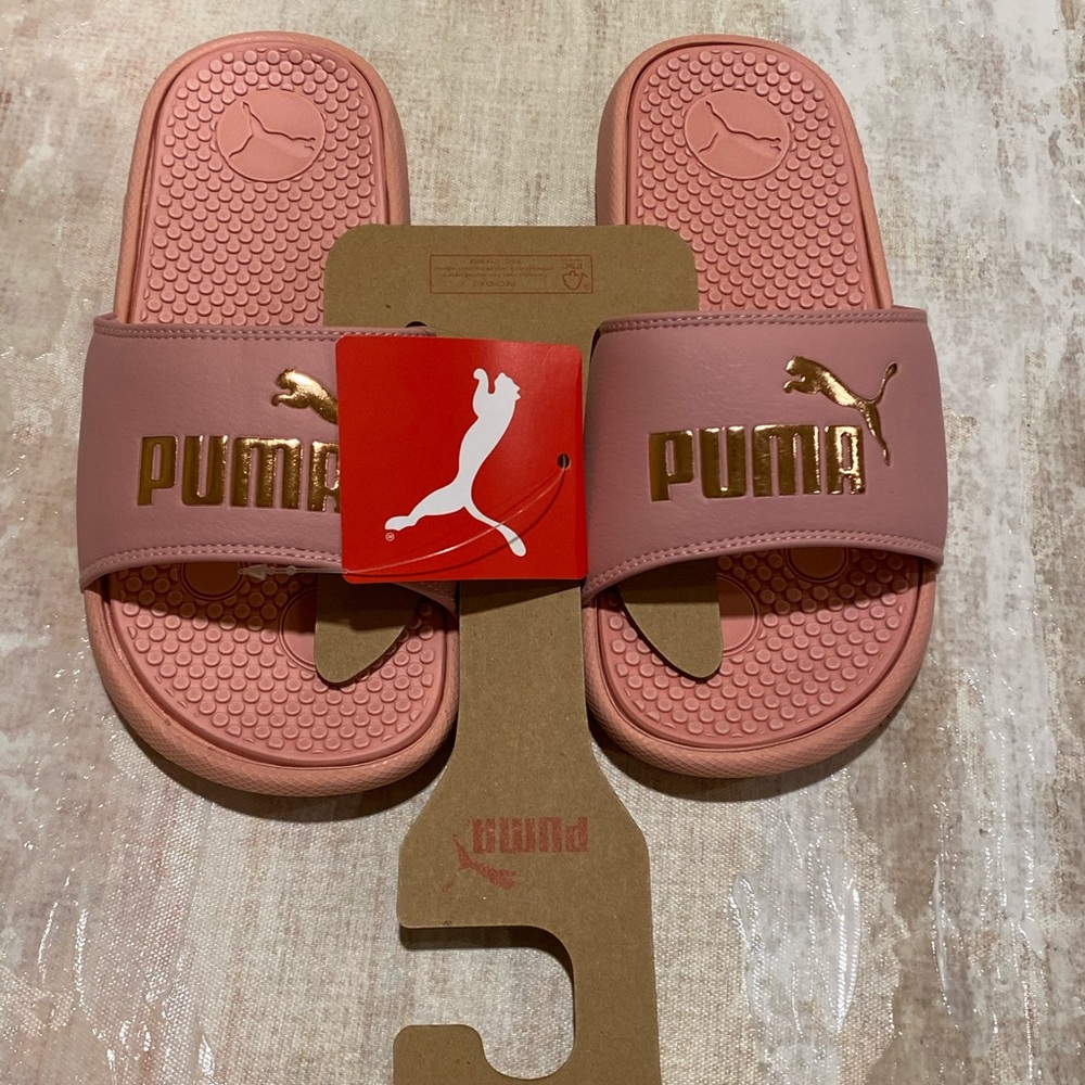 PUMA Kids' Popcat 20 Slide Sandal